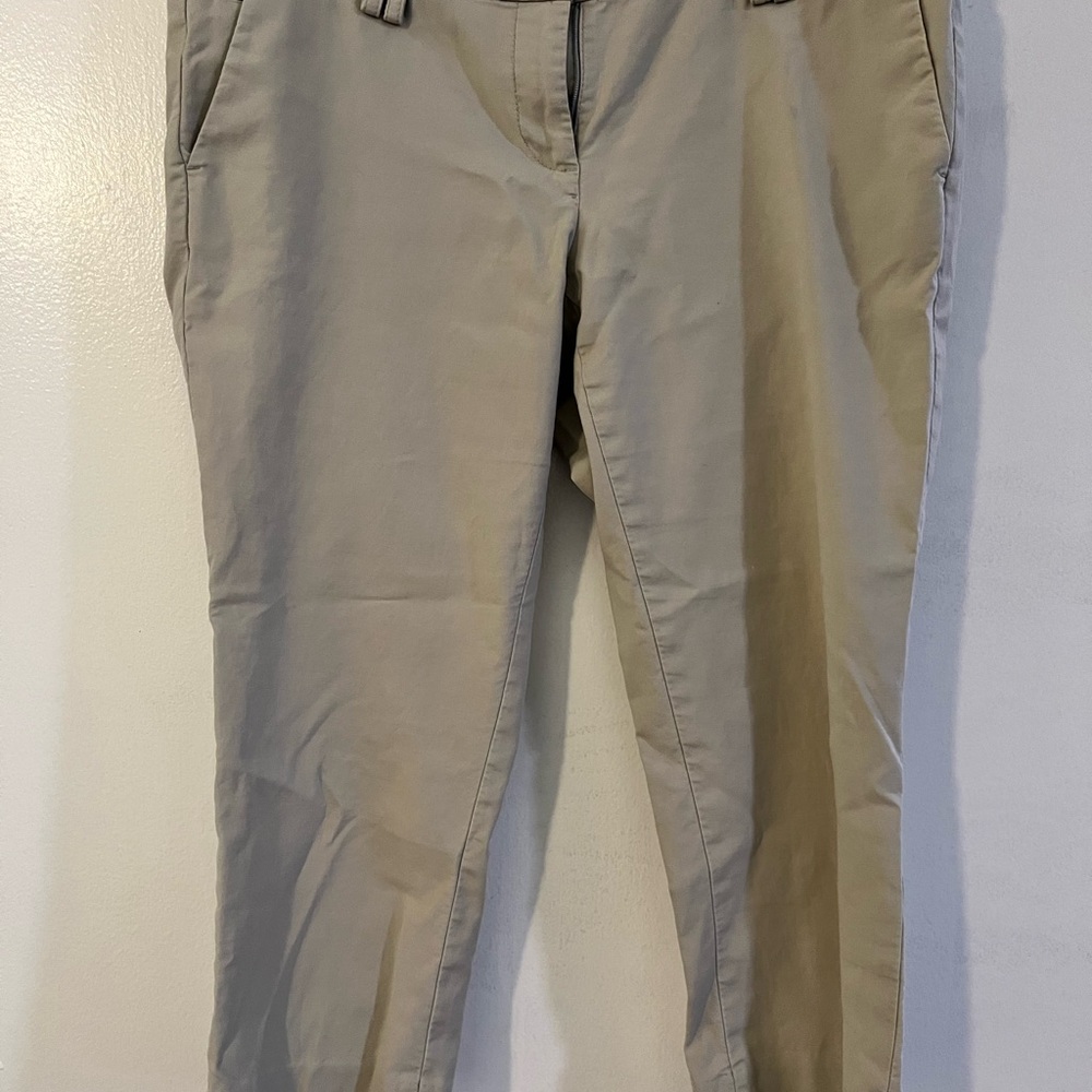 Loft cropped pants